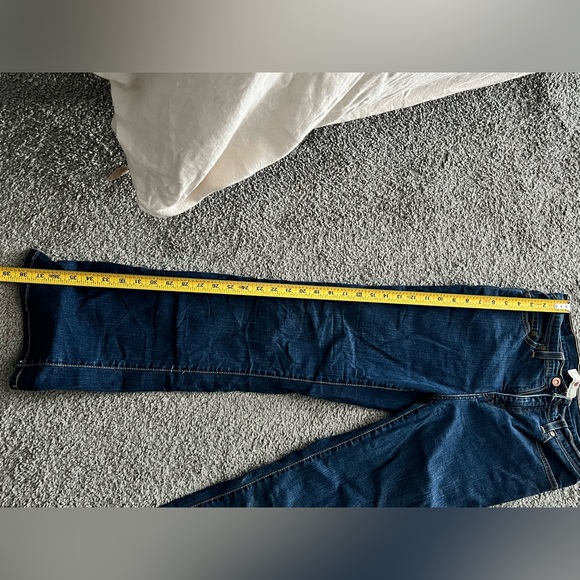 Levi’s 512 Women's Perfectly Slimming Bootcut Blue Jeans Size 8 - 38" Length - Picture 7 of 7